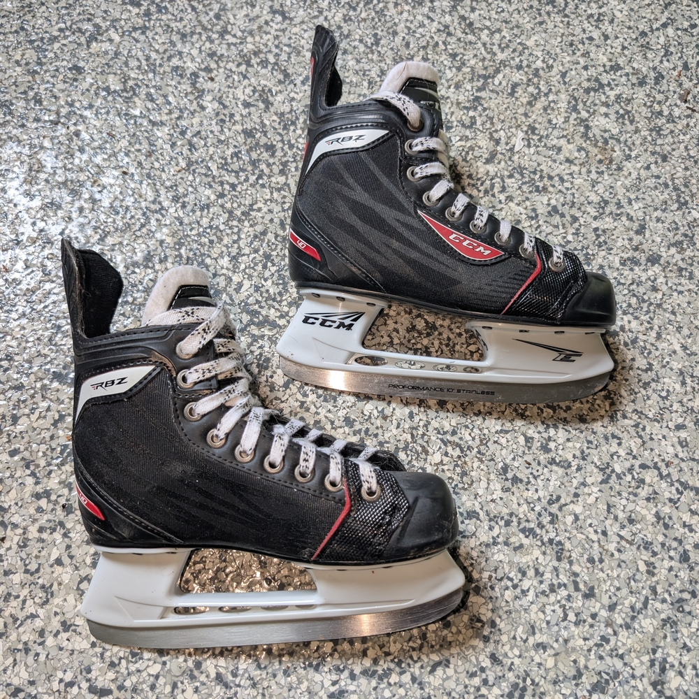 CCM Black and White Ice Hockey Skates